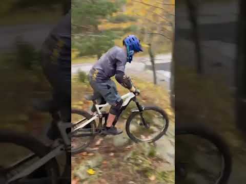 Sick rock rolls at @SpiritMountainMN closing weekend. 🤘 #bikepark #mountainbike