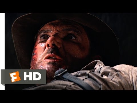 Indiana Jones and the Temple of Doom (6/10) Movie CLIP - Rock Crusher Fight (1984) HD