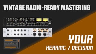 Video thumbnail for The Best radio-ready channel strip [Drawmer 1973 + Behringer T1954 + Loudmax free plugin limiter] by Eckert András