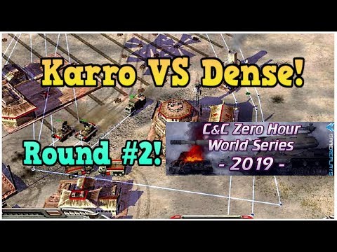 Karro vs Dense! World Series 2019! Rnd #2 - Best of 7 - CNC:GENERALS:ZH