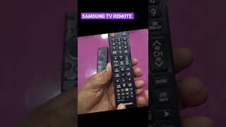 Samsung TV Remote⚡️Samsung TV Normal remote ⚡️How to use Samsung Remote