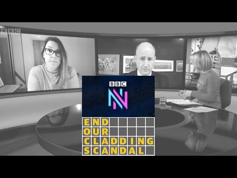 Robert Jenrick Cladding Funding Announcement - Jenny Reid - BBC Newsnight - 10/02/21