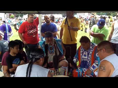 Thunder Bear Singers Cherokee Powwow July 5, 2015