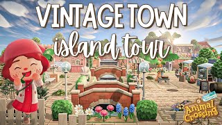 Vintage Town Island Tour - Bellini | ACNH | Animal Crossing New Horizons