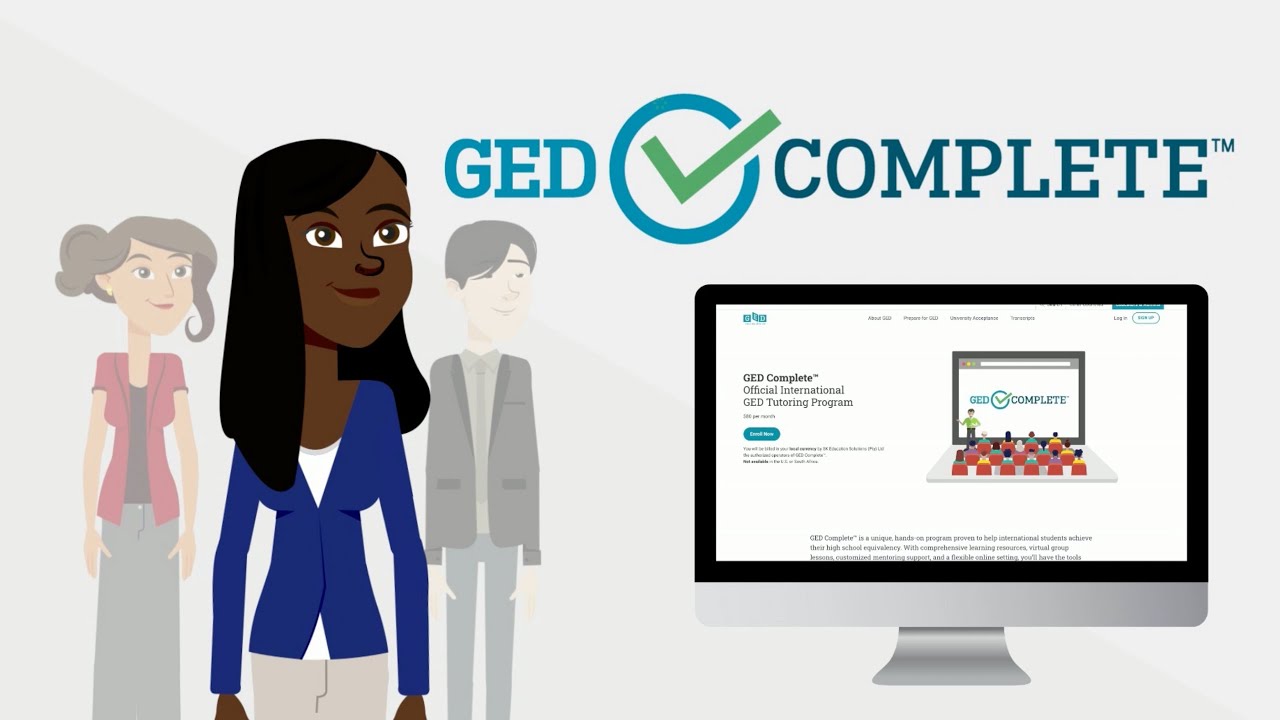 GED Complete a official international GED tutoring program