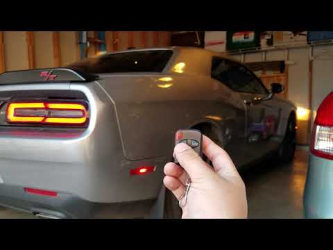 Dodge Challenger RT 2015 with QTP exhaust cut outs and remote controller test