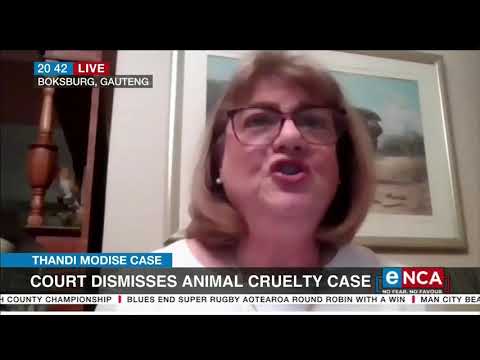 Thandi Modise case Court dismisses animal cruelty case