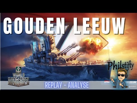 GOUDEN LEEUW - Alles guter Käse oder was?.WORLD OF WARSHIPS [Gameplay] [Deutsch] [60fps]