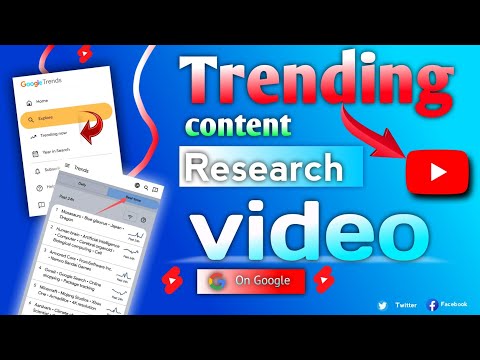 Trending topics kahan se searches kare | trending topics on youtube | trending content searches