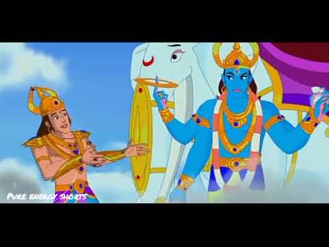 Abe sir hai ye vishnu bhagwan the hanuman cartoon video hanuman chalisa
