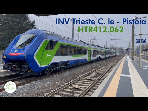 [4K60FPS] INVIO Trieste Centrale - Pistoia dell'HTR412.062!