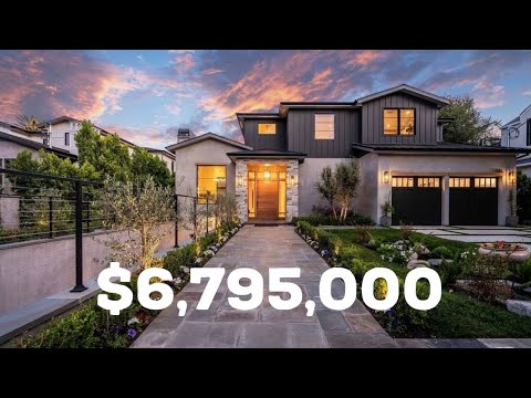 Inside A $6,795,000 Dilling Residence in Studio City, California  | Mega mansion