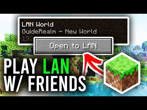 GuideRealm - How To Play Minecraft LAN With Friends - Full Guide