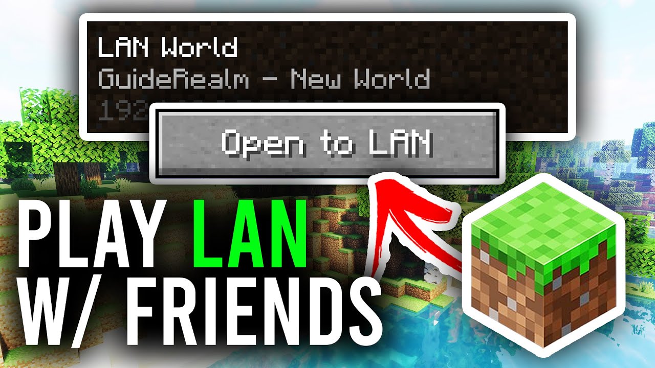 How to Do LAN Multiplayer in Minecraft - Minecraft