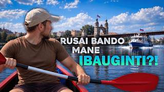 BAIDARE PER LIETUVĄ (3) Plaukiu Lietuvos - rusijos pasieniu.