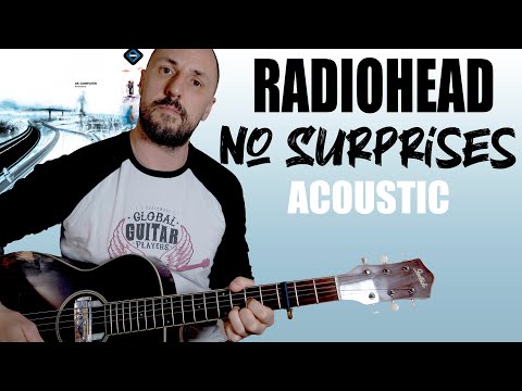 No Surprises Radiohead Easy Acoustic Lesson