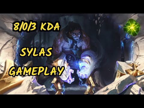 Scarra (SYLAS) vs AHRI - 8/0/3 KDA MID GAMEPLAY - NA Ranked DIAMOND
