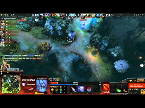 Power Rangers vs Evil Geniuses Game 3   Dota 2 Champions League Playoffs    @DotaCapitalist & @Ryuub