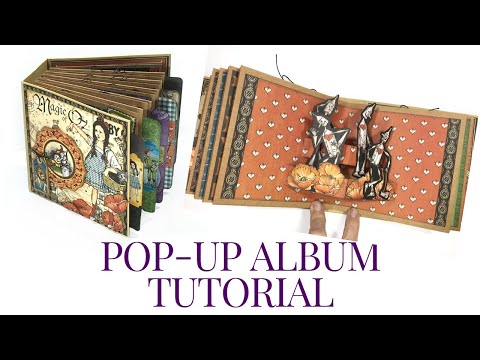 [Tutorial] Pop-Up Mini Album Featuring Magic of Oz: Club G45 - Vol 09 2019