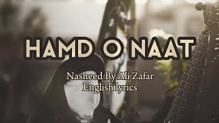 Download lagu Hamd o Naat || Ali Zafar's Nasheed || Nasheed lyrics in English mp3