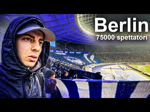 95 anni senza titoli ma 75mila spettatori in SERIE B! 🇩🇪⚽️ 24h nel calcio Berlinese