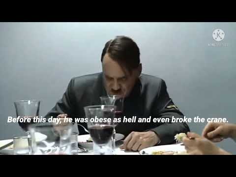 Hitler plans to make Goring lose weight.