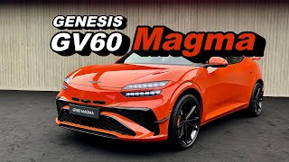 [오토헤럴드] 불 타 오르네 제네시스 첫 고성능 전기차 GV60 마그마 공개 현장 리뷰