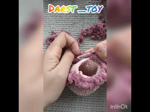 Как вязать Himalaya Dolphin loop. Пряжа для овечки крючком