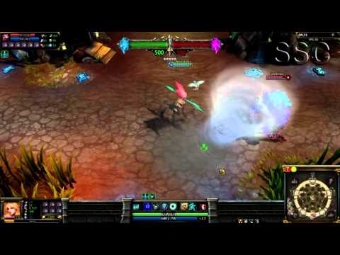 Black Star Janna LOL Custom Skin ShowCase