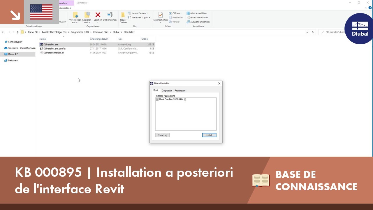 KB 000895 | Installation a posteriori de l'interface Revit