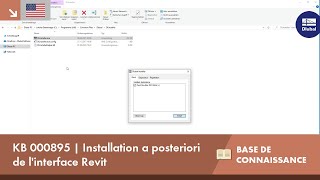 [EN] KB 000895 | Installation a posteriori de l'interface Revit