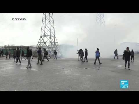 Francia: enfrentamientos entre migrantes dejan cinco heridos en Calais