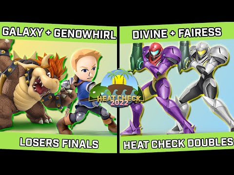 Galaxy/Genowhirl vs Divine/Fairess - Heat Check 2022 Doubles - Losers Finals