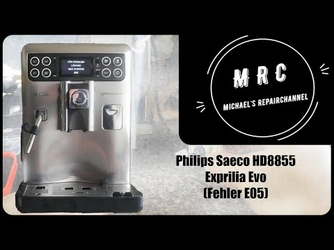Philips Saeco HD8855 Exprelia Evo (Fehler E05)