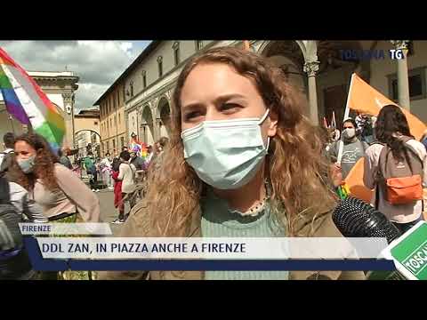 2021-05-15 FIRENZE - DDL ZAN, IN PIAZZA ANCHE A FIRENZE