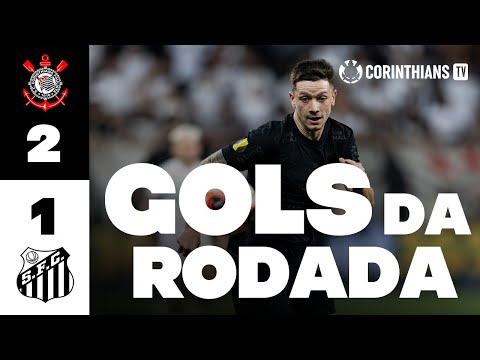 Gols do Timão no Corinthians x Santos