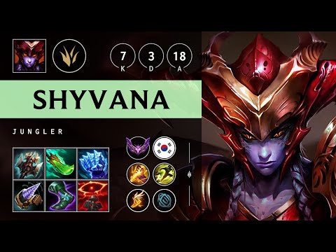 Shyvana Jungle vs Xin Zhao - KR Master Patch 25.12