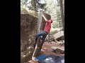 Icebox AKA Tree Hurricane - V5 - Skyline Boulders