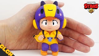 Making Brawl Stars BEA - Clay Tutorial (Clay Art) 🐝
