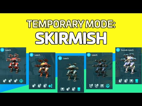 War Robots Leech Scarab Leech Skirmish Mode Gameplay