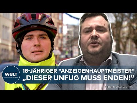GRÄFENHAINICHEN: "Schon 4000 Anzeigen!" Deutschlands teuerste Petze! Niclas Matthei auf Streife!