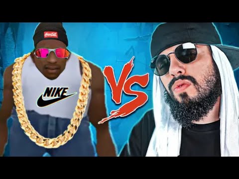 CJ baiano rebaixado vs mussoumano - batalha de YouTubers