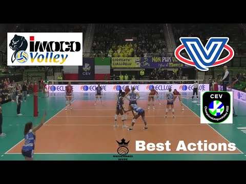 Egonu vs Larson - Scout View - Imoco Conegliano vs Monza - Champions League Semi-Final - Highlights