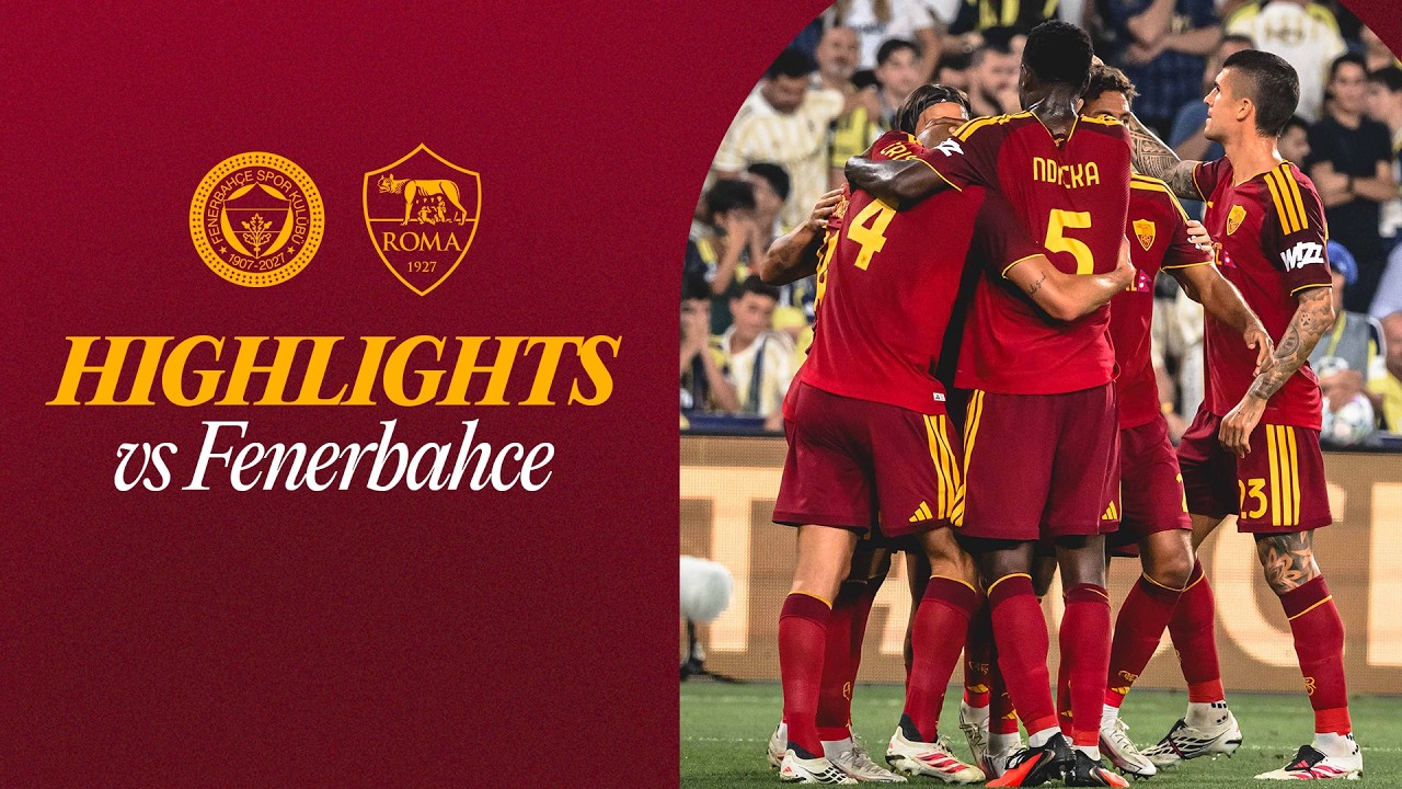 Fenerbahçe SK 1 - 1 AS Roma highlights