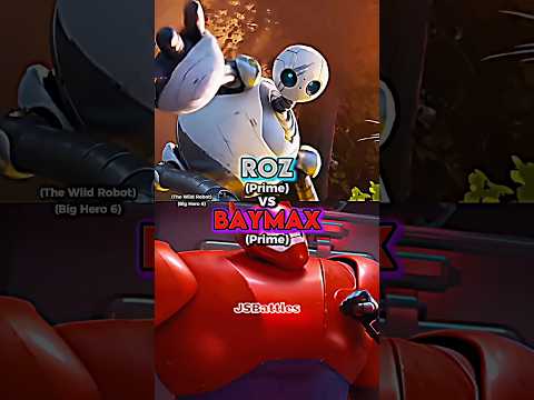 Roz vs Baymax