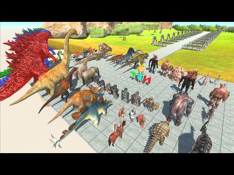 Who Can Be Fast Enough To Escape The Scourge? - Animal Revolt Battle Simulator
