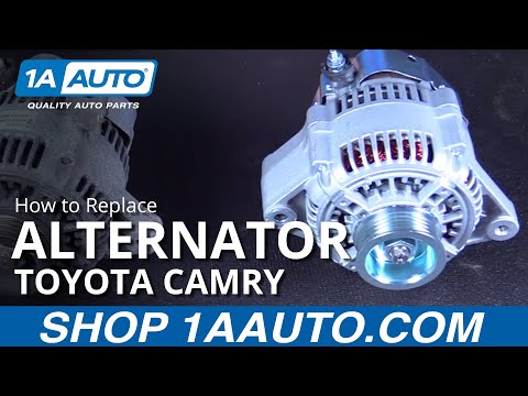 How to Replace New Alternator 97-01 Toyota Camry