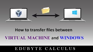 How to transfer files between virtual machine(virtual box) to windows with drag-n-drop.