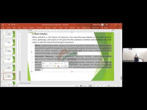 ENVIRONMENTAL ISSUES IN VALUATION FOR IBBI VALUATION EXAMINATION