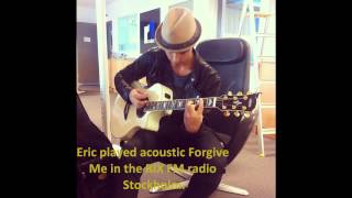 Eric Saade-Forgive Me (acoustic-RIX FM radio Stockholm)